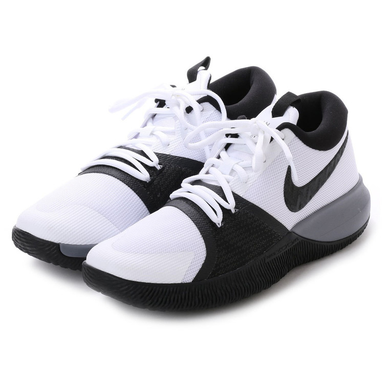 nike zoom assersion ep 男篮球鞋-白黑 917506100