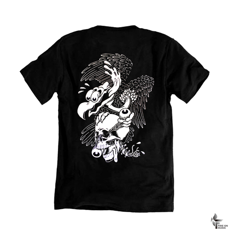REBORN 航空版 黑 Tee X Designer Verdy