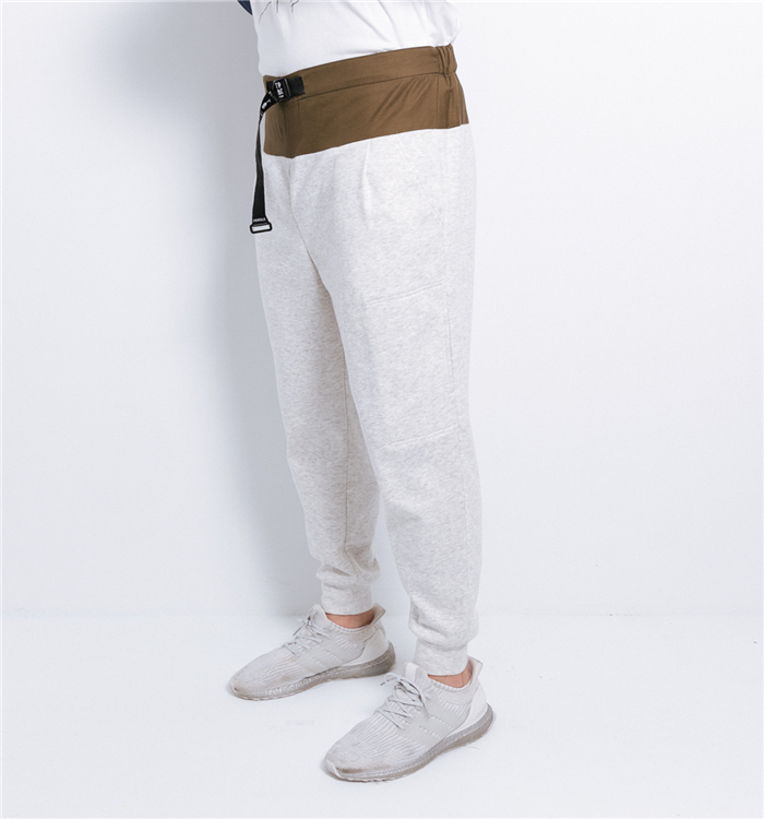 收放自如-鬆緊帶針織休閒褲