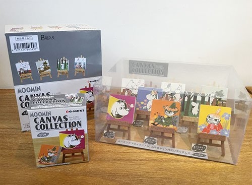 Re-Ment Miniature MOOMIN Canvas Painting Collection # 8 Moomin Snufkin