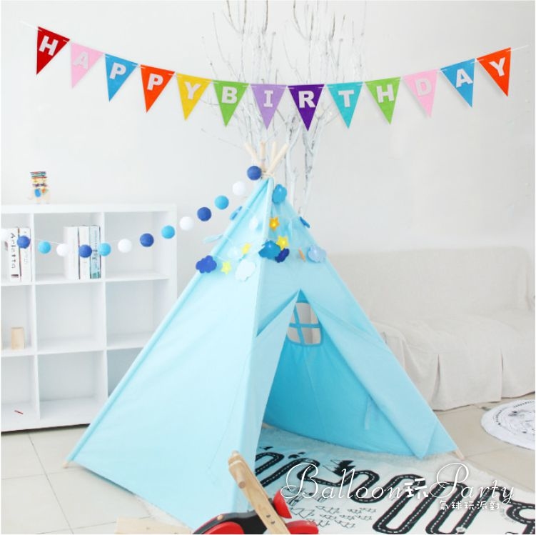 掛旗系列丨生日彩色三角旗