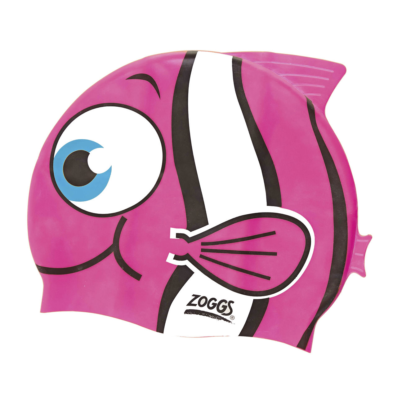 少年角色造型矽膠泳帽 - 粉紅