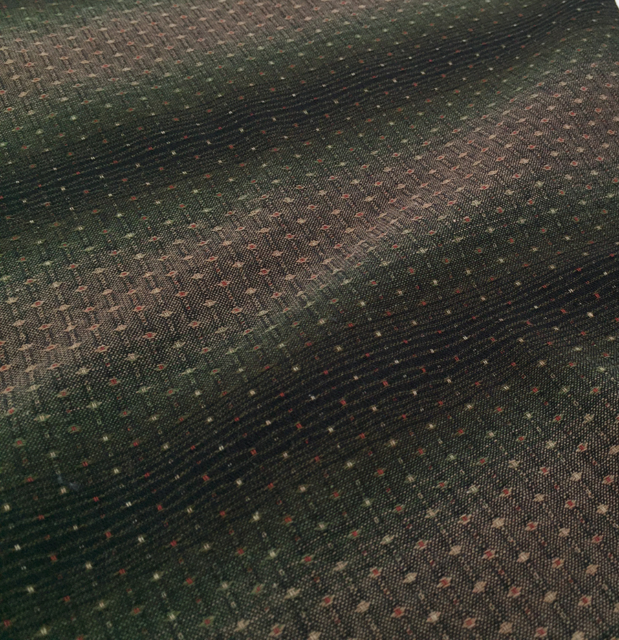 漸層先染布(綠色系)DY1406-3【1尺】