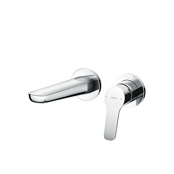 TOTO 衛浴 TLG03307B 臉盆用埋壁式龍頭 (短)