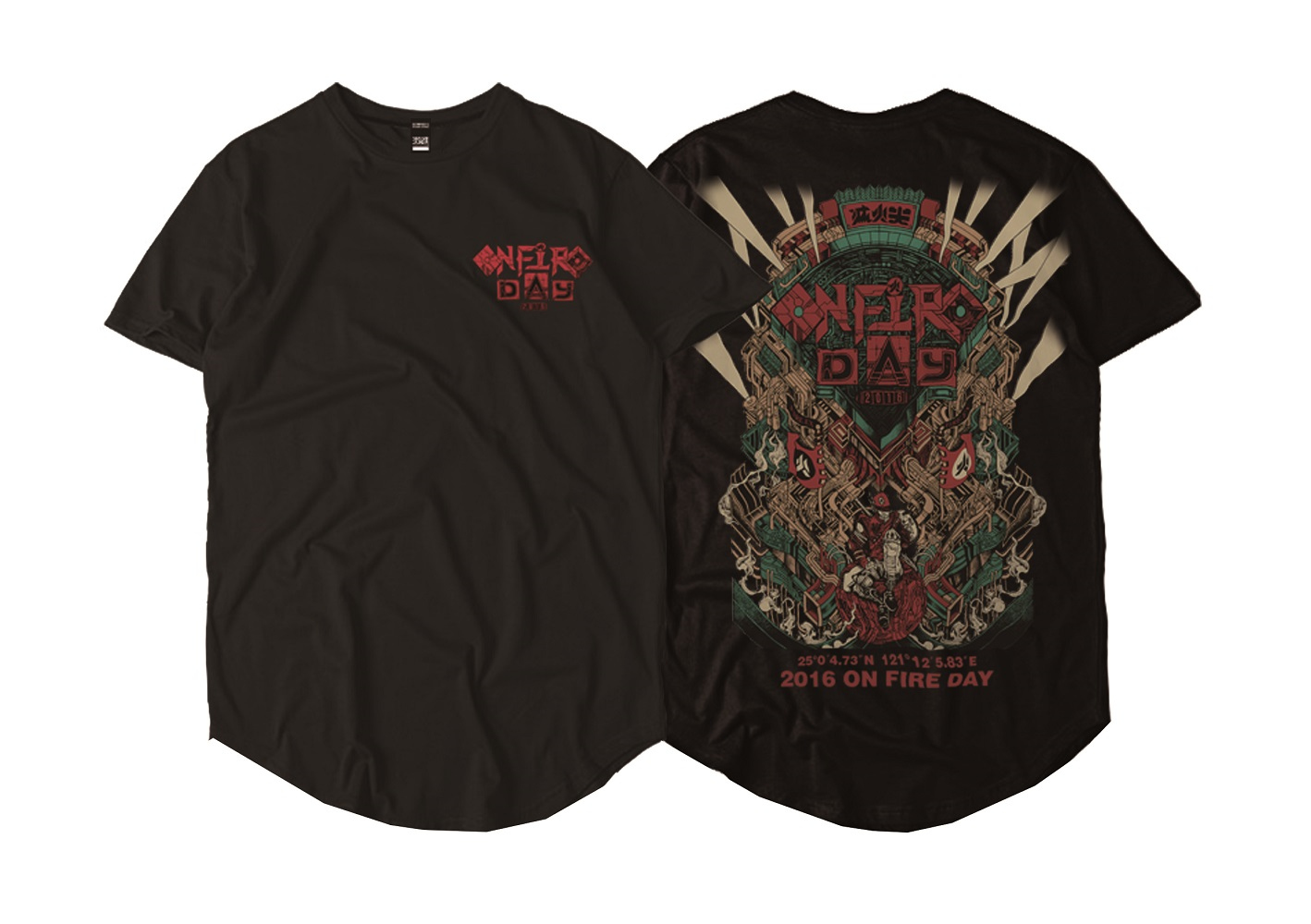 2016 On Fire Day－圓擺 Tee