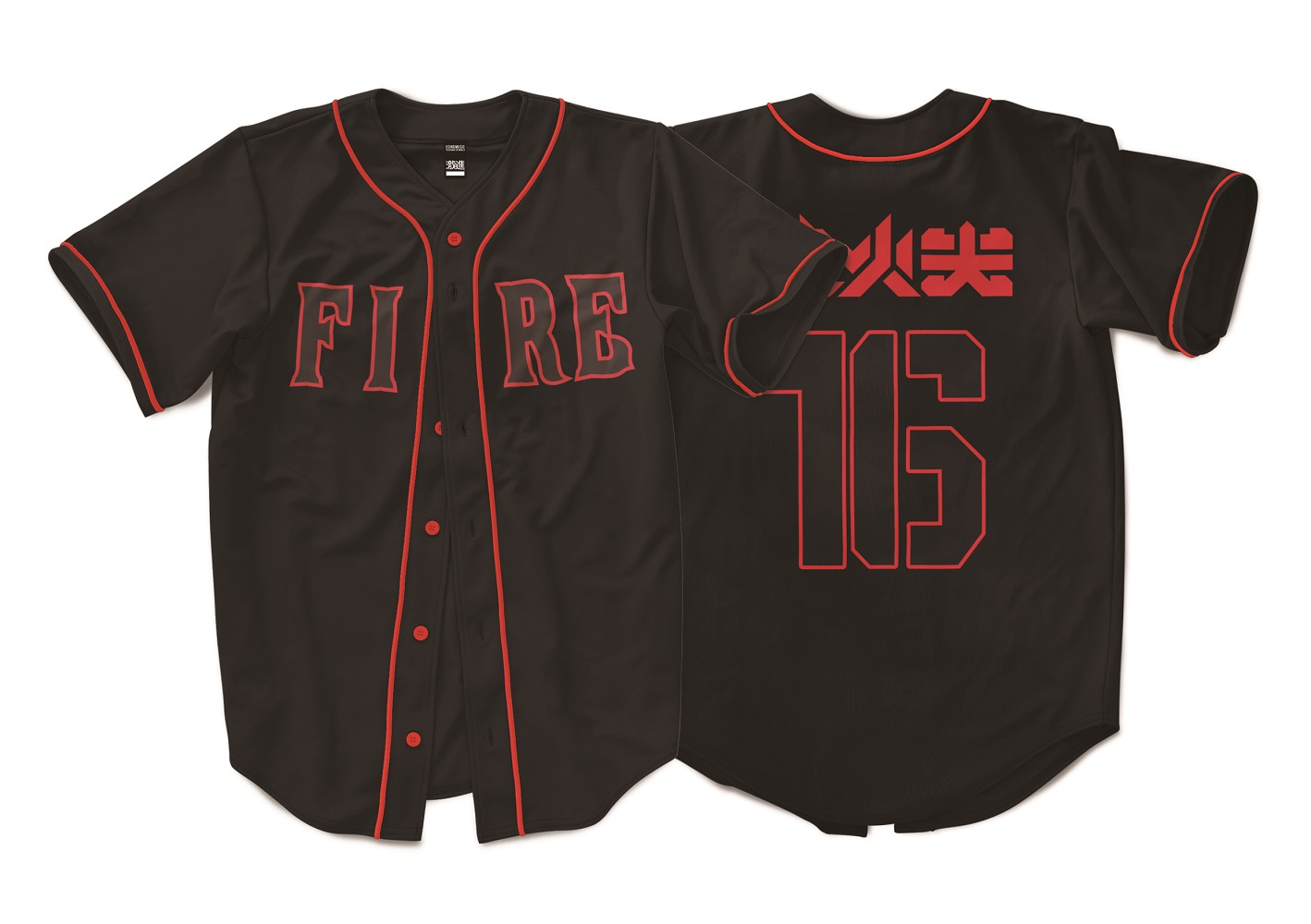 2016 On Fire Day－刺繡版球衣