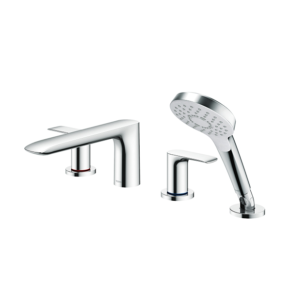 TOTO 衛浴 TBG04202A 浴缸用四孔混合龍頭