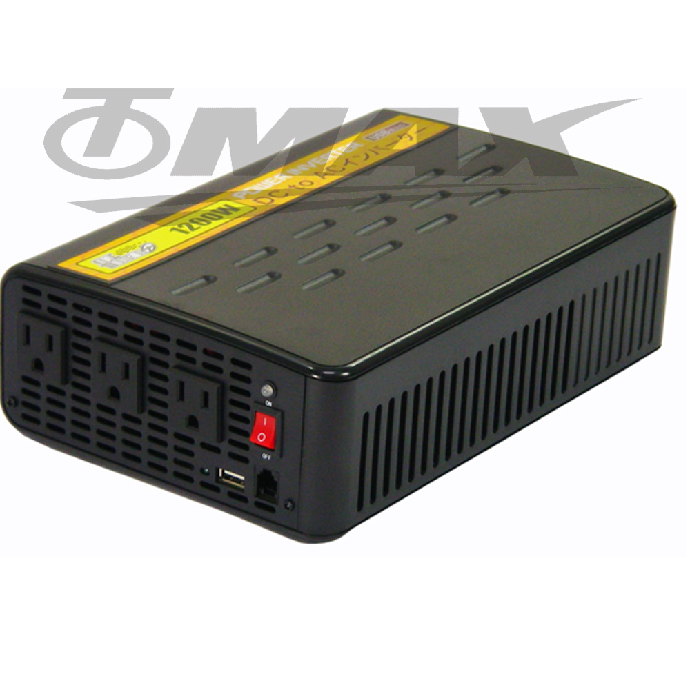 1200W+USB大功率電源轉換器+2入高級胎壓表 破盤下殺 OMAX歐妹思購物網