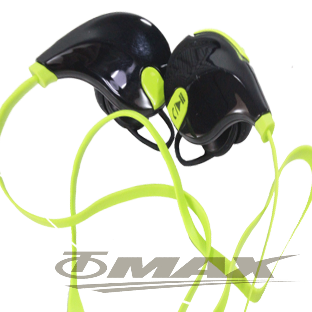 【5月破盤】OMAX運動型藍芽頸掛式耳機麥克風-綠色 破盤下殺 OMAX歐妹思購物網