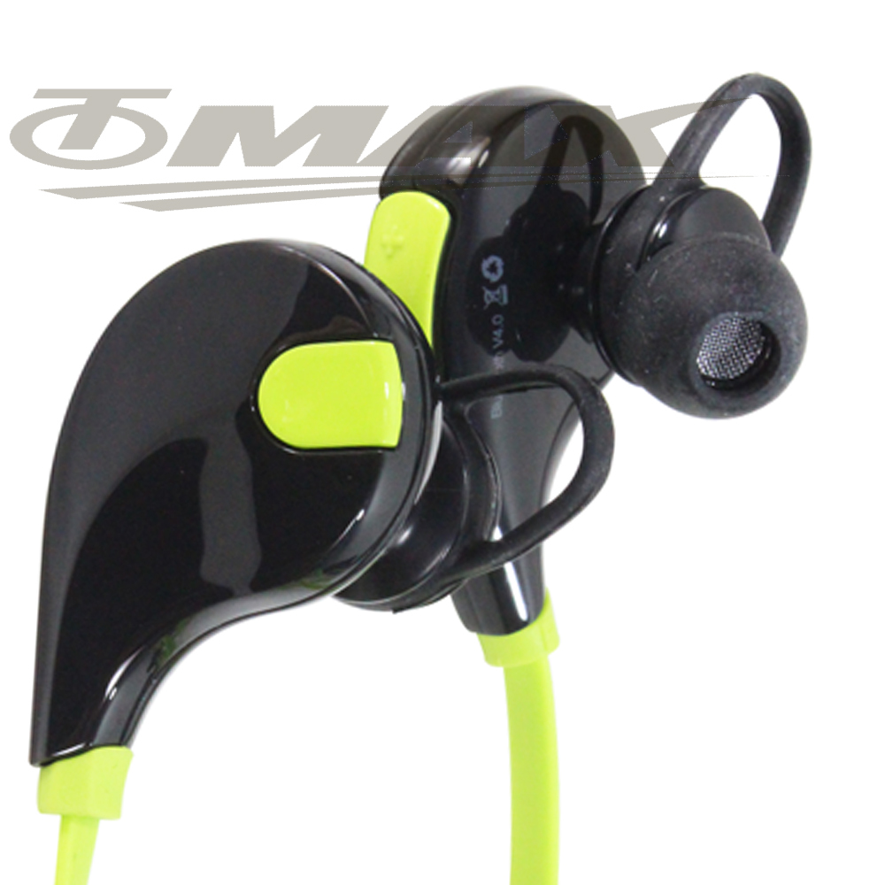【5月破盤】OMAX運動型藍芽頸掛式耳機麥克風-綠色 破盤下殺 OMAX歐妹思購物網