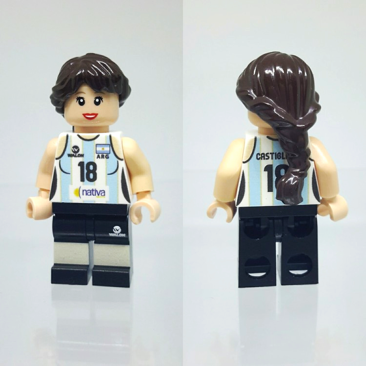 客製 Lego 排球人仔