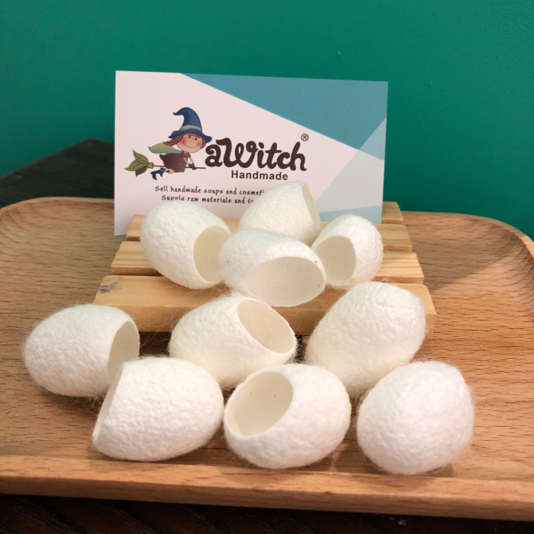 天然蠶繭（去角質、粉刺）