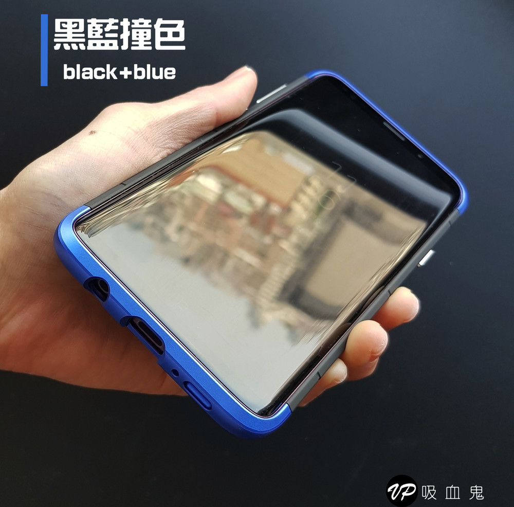 『超值組合』神盾s9/s9+【防摔//不擋訊號鋁合金防摔殼組合】 截斷金屬 訊號無阻//不擋訊殼＋3D玻璃貼＋鏡頭保護套