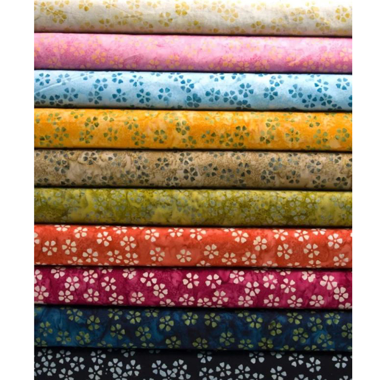 蠟染布-術感水墨，花朵風情BAT-0047-17-168