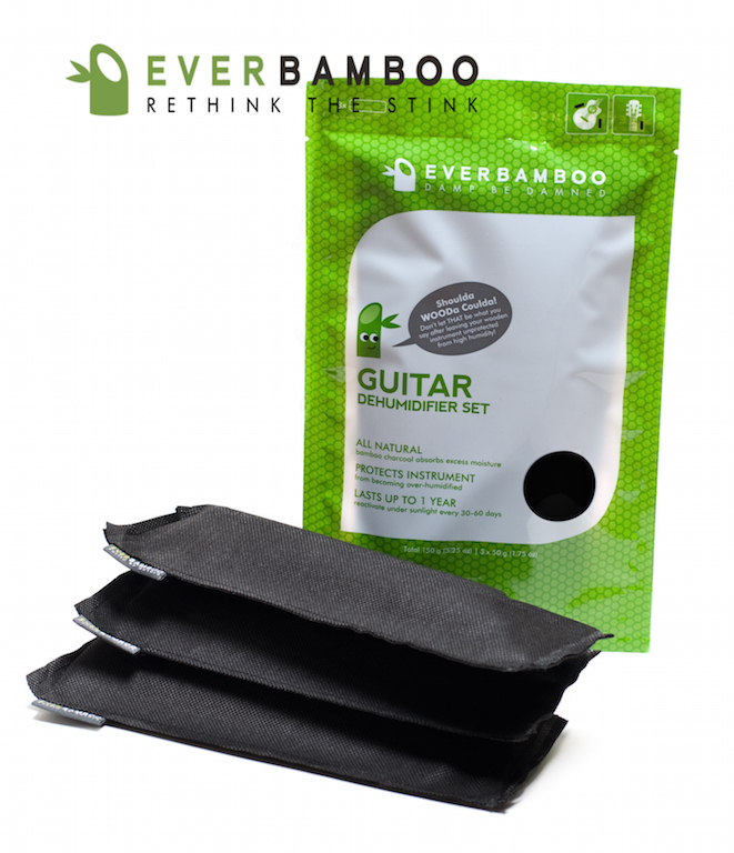 EVERBAMBOO 吉他/樂器專用-竹炭防潮包/除濕包（美國Taylor原廠推薦使用）一包/三個