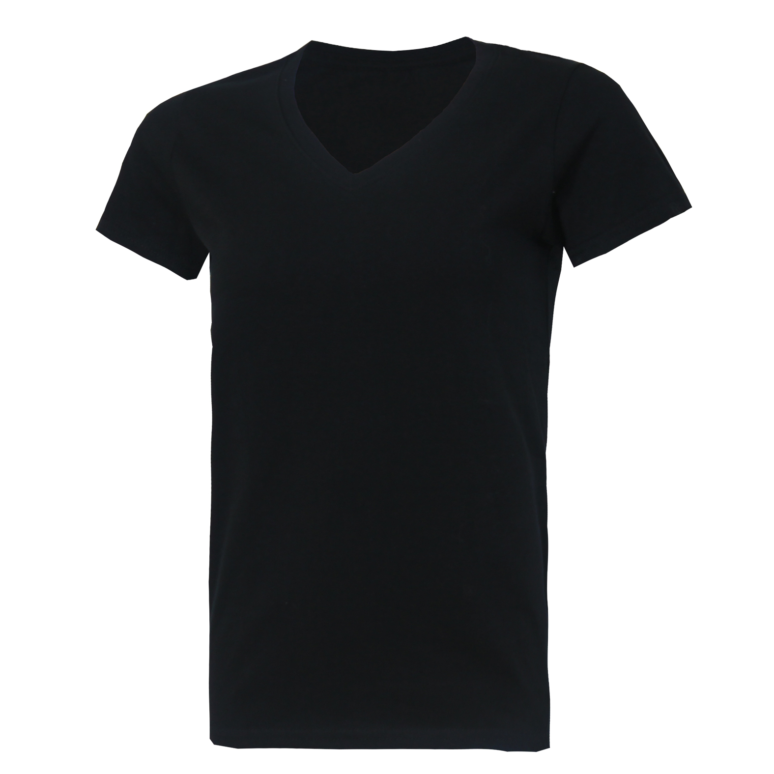 質感棉 女V領短袖