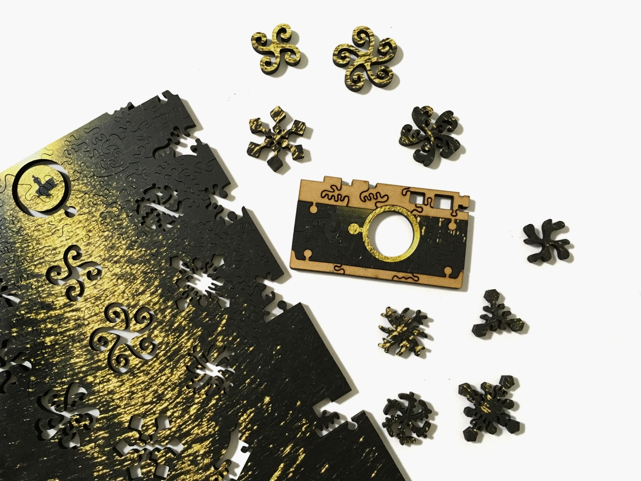 漁人 Working 木質拼圖