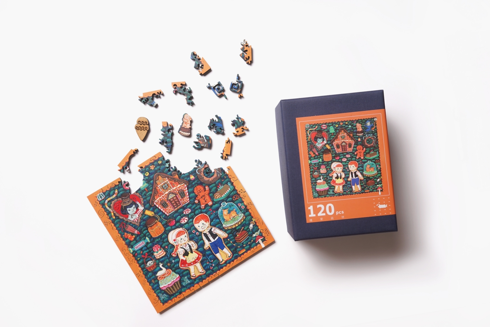 糖果森林 Hansel and Gretel 木質拼圖
