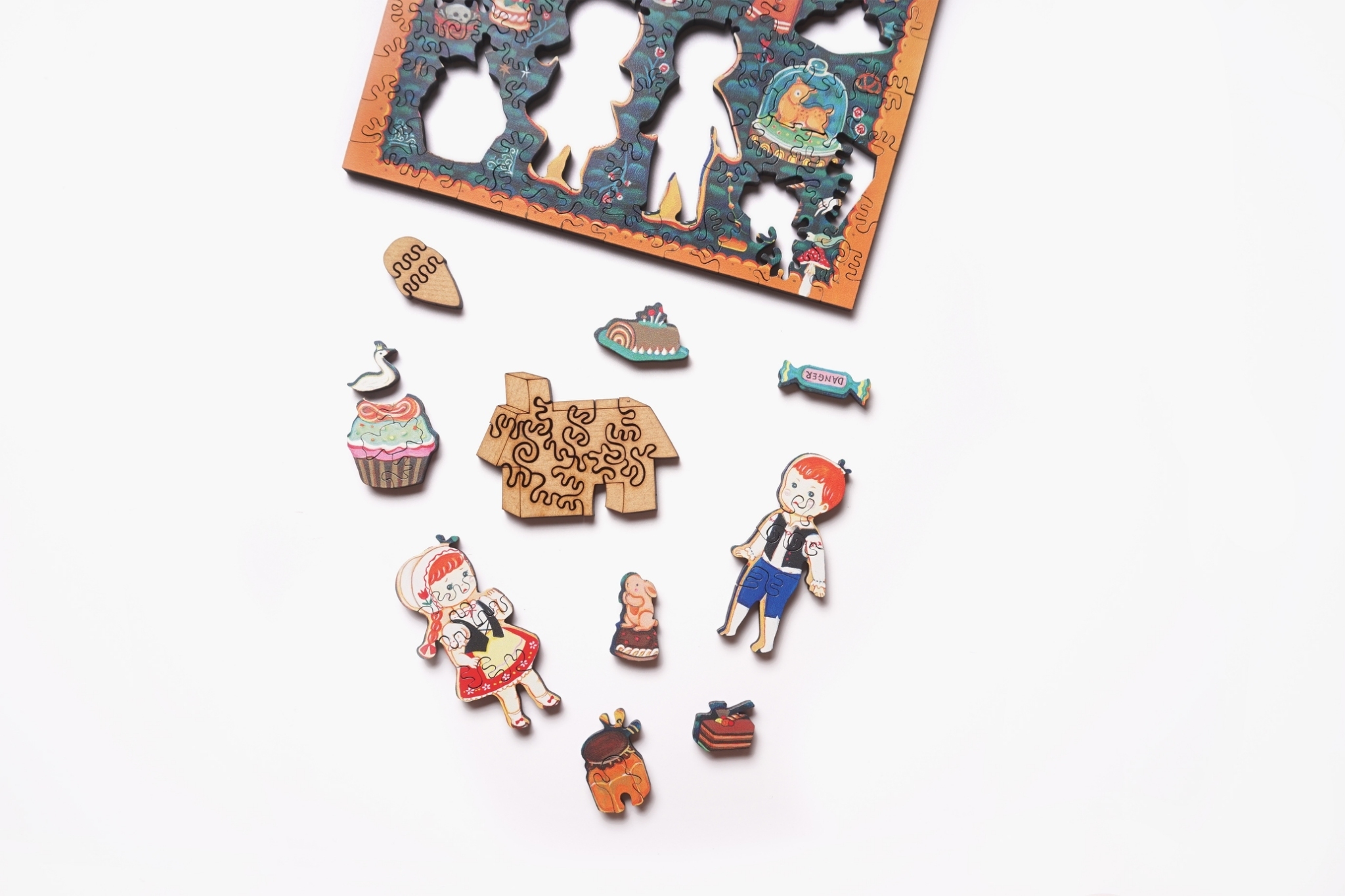 糖果森林 Hansel and Gretel 木質拼圖