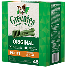 Greenies Dental Treats Treat Tub Series  PETITE