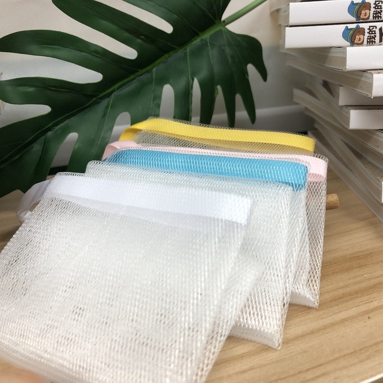 輕軟手工皂起泡袋／手工皂起泡網（4色）