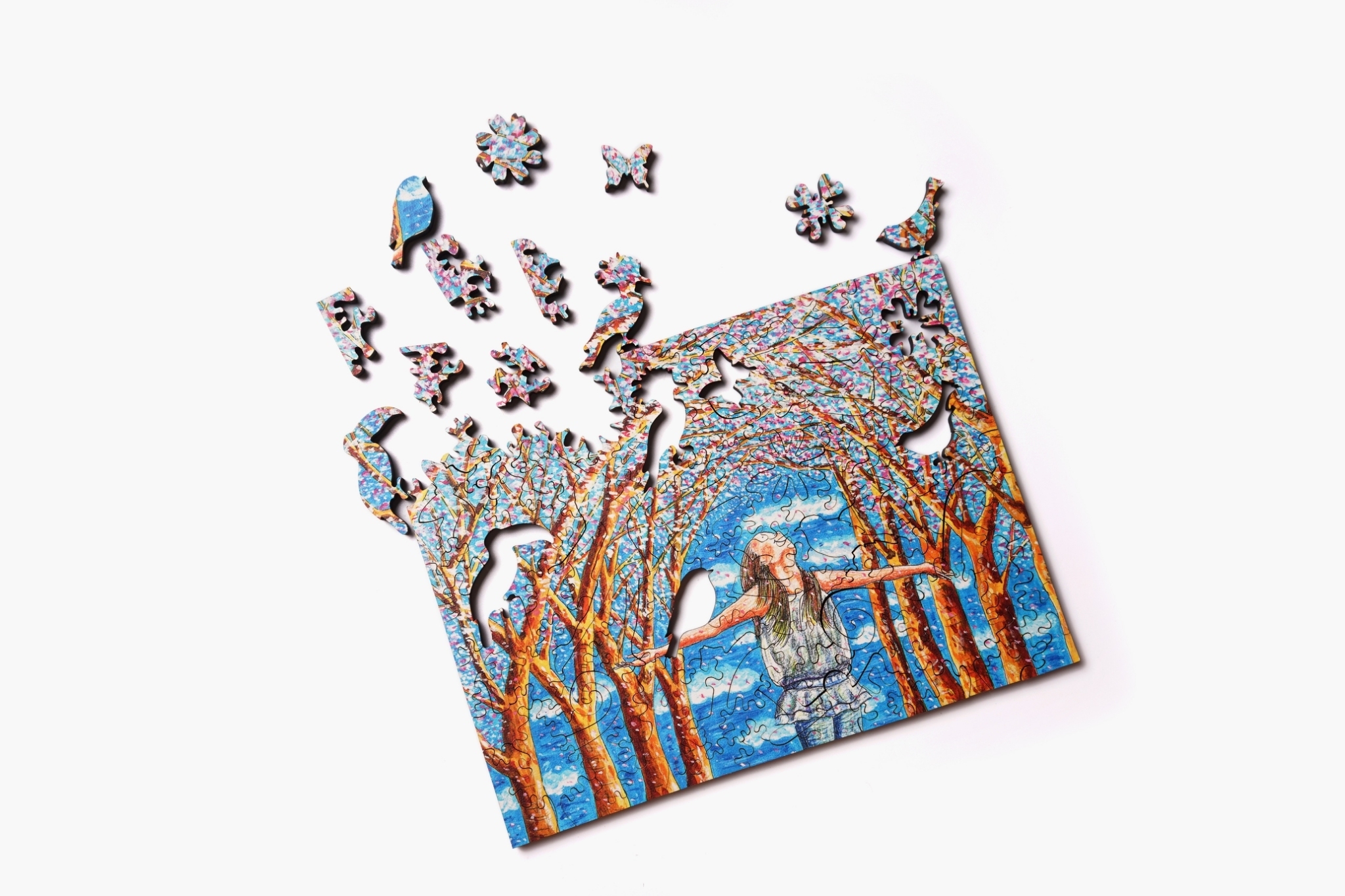 春天的消息 Letter from Spring 木質拼圖