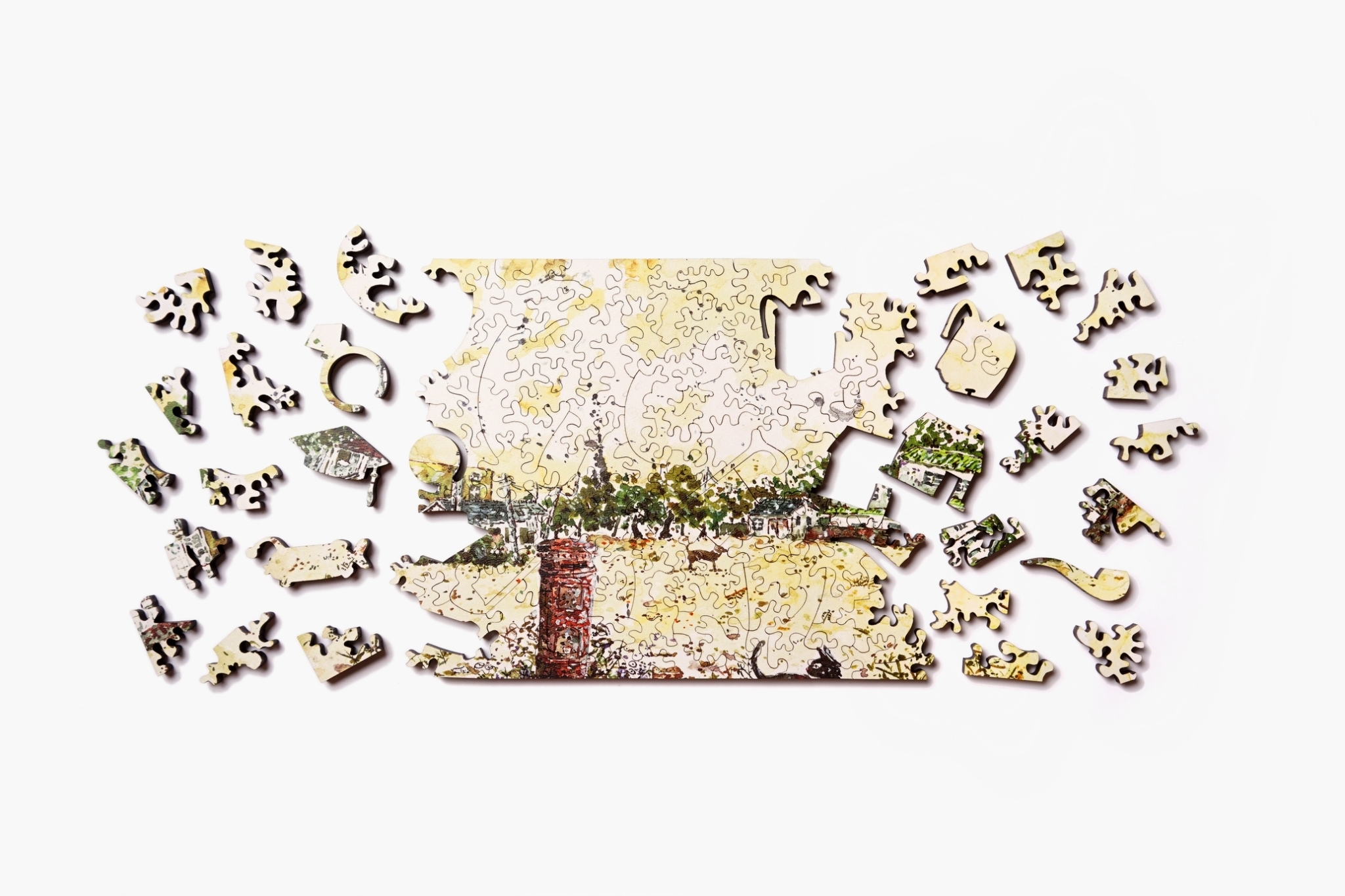 時間的進行式 About Time 木質拼圖