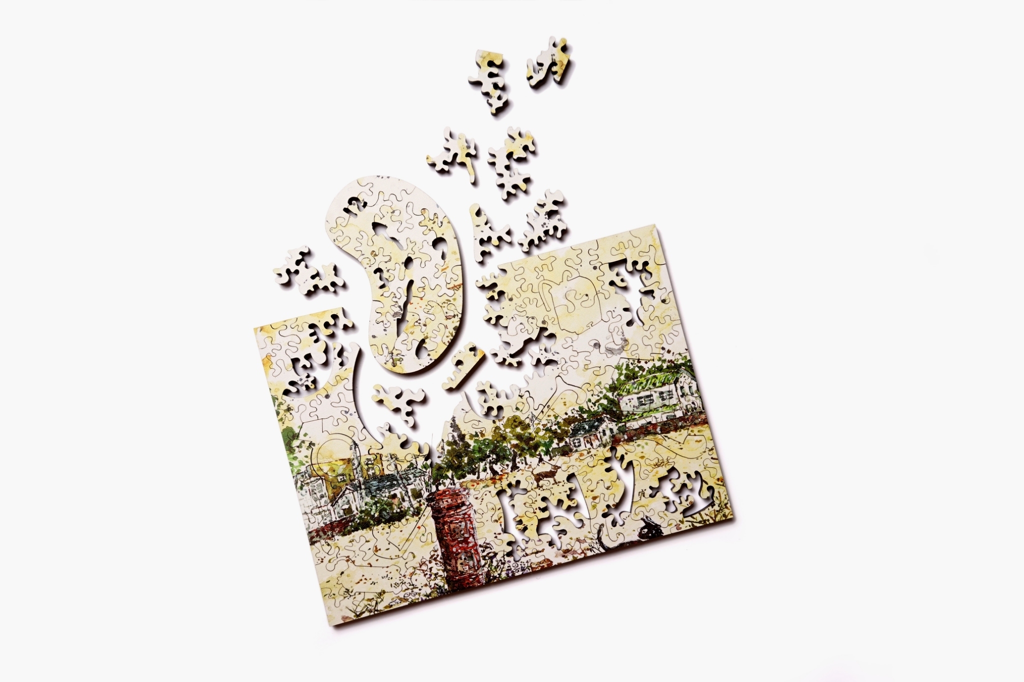 時間的進行式 About Time 木質拼圖