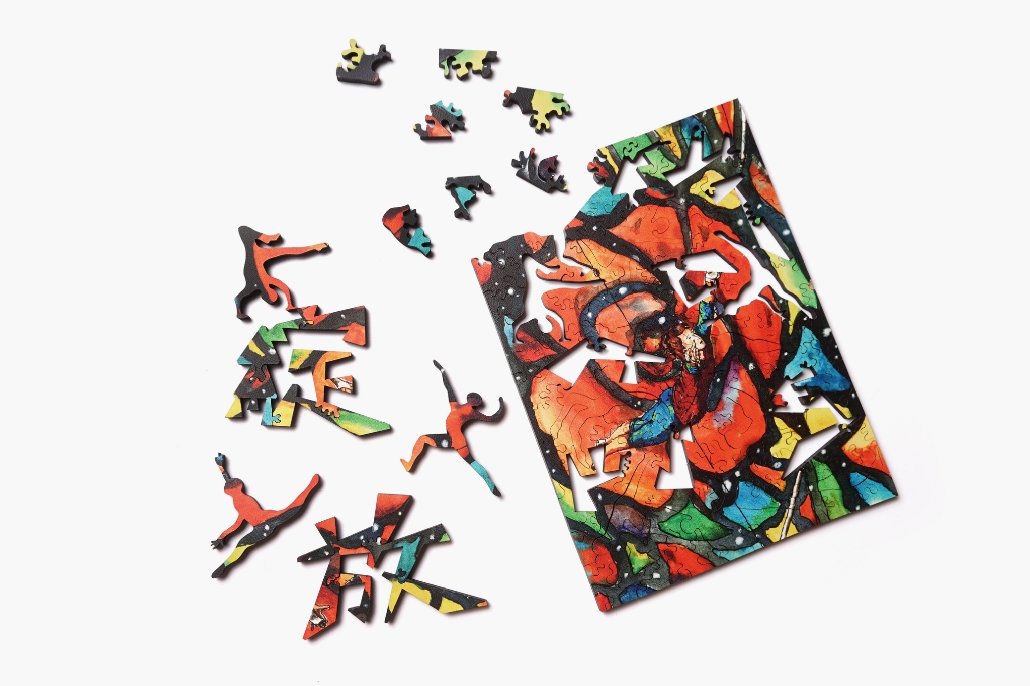 舞台的瞬間 The Moment 木質拼圖