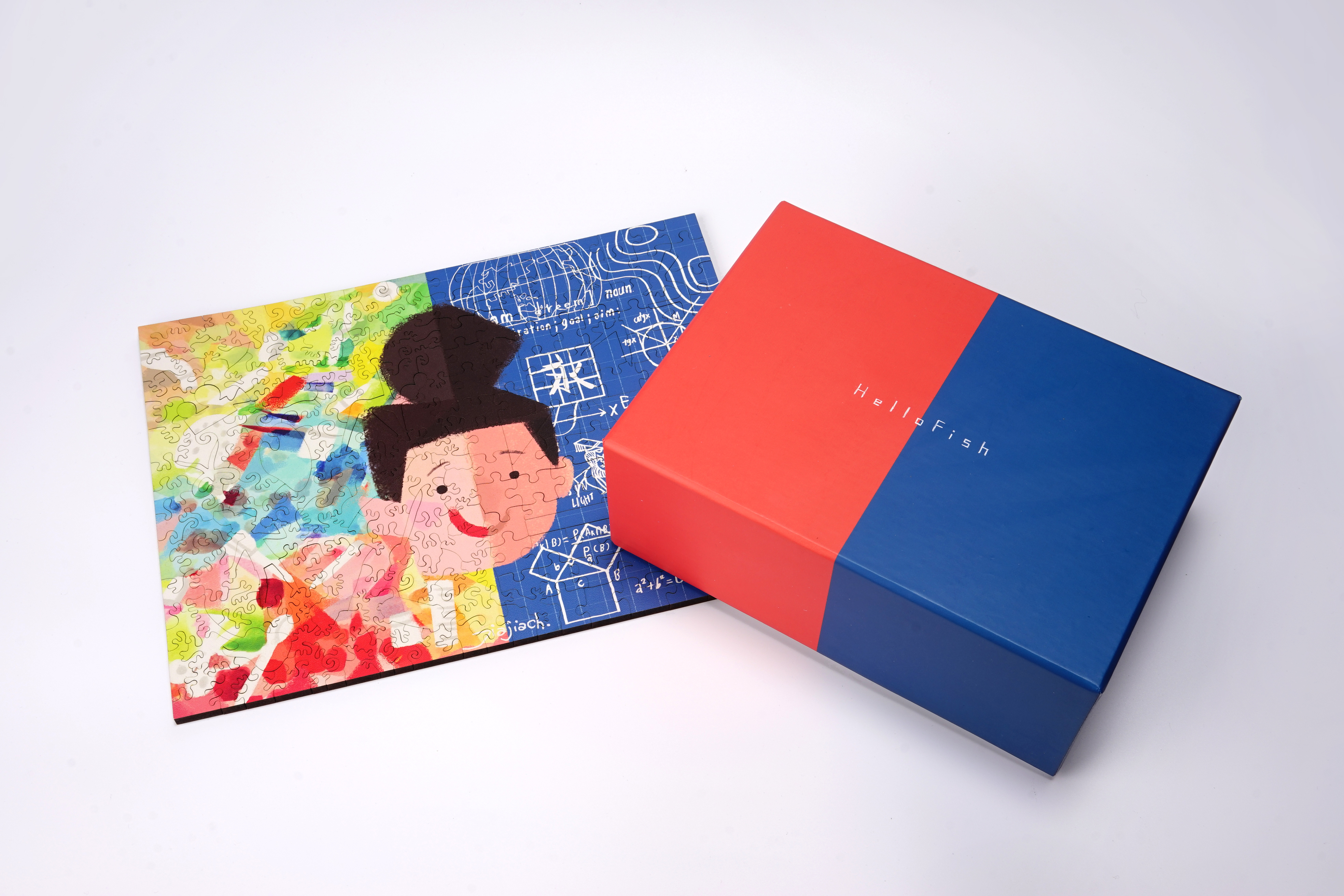 方向 Direction 木質拼圖