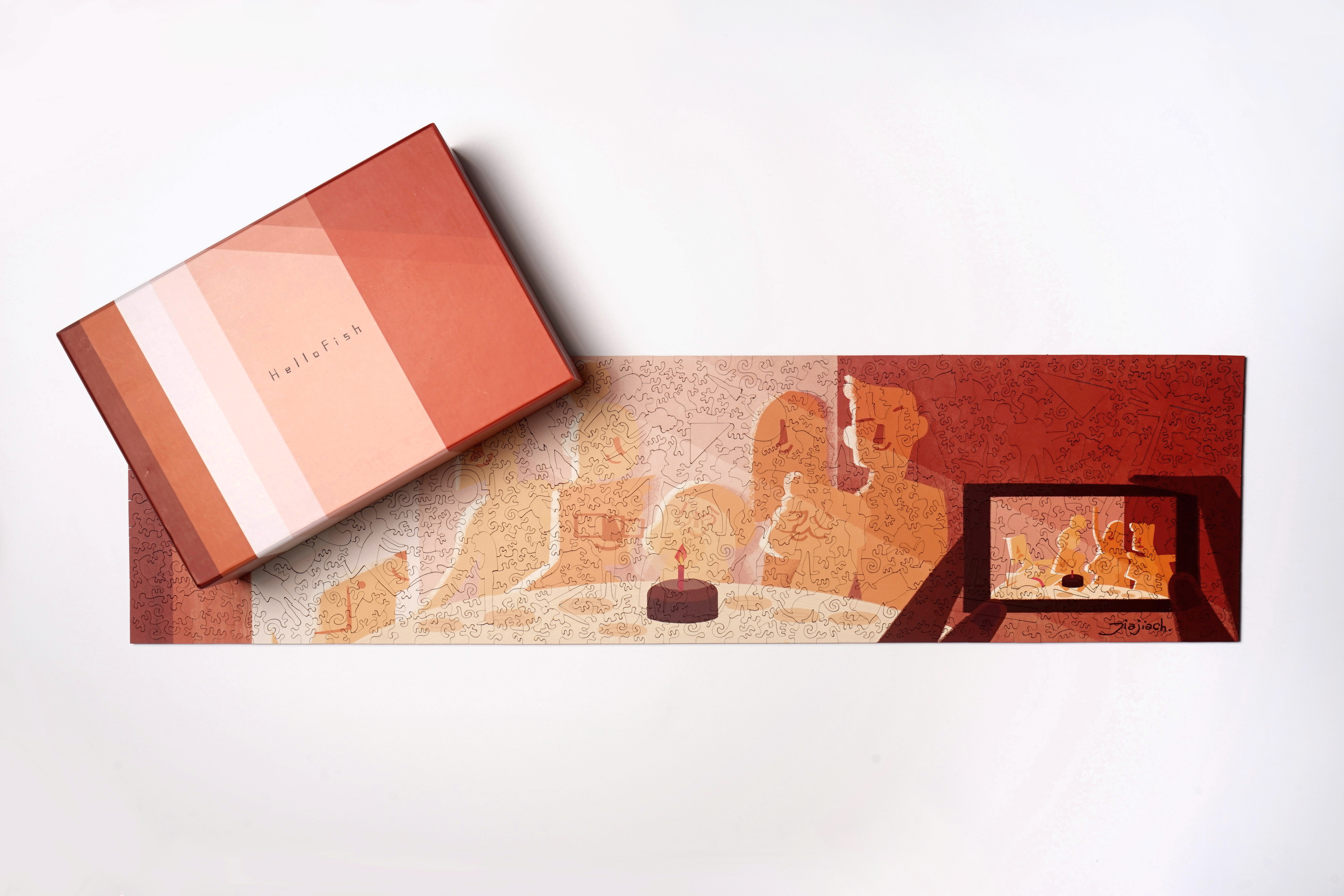 全家福 Family 木質拼圖