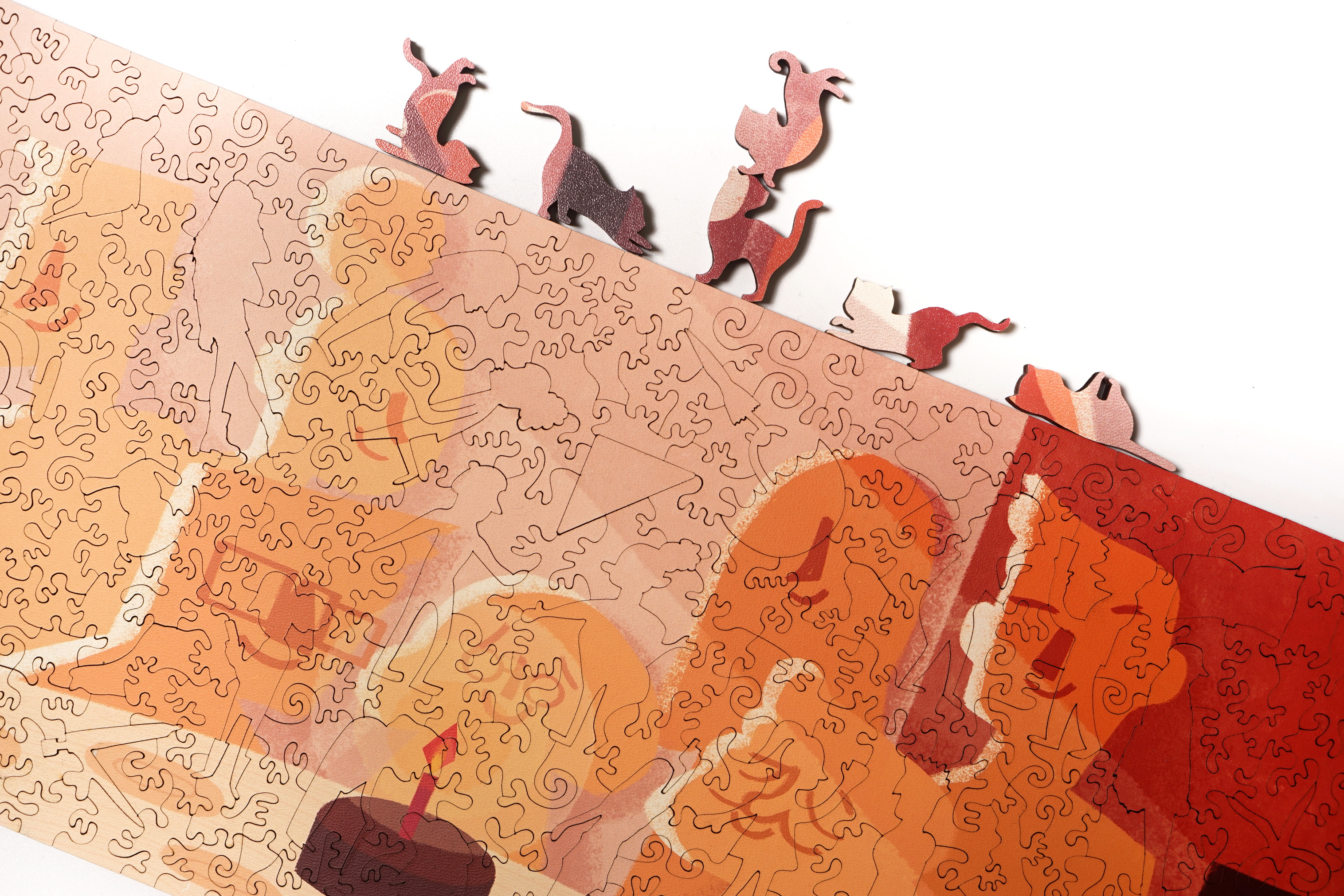 全家福 Family 木質拼圖