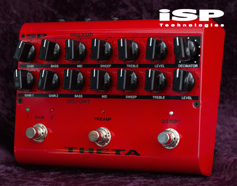 ISP Technologies THETA Pre Amp Pedal 前級 破音 效果器