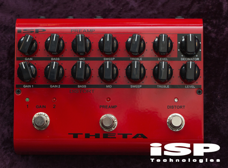 ISP Technologies THETA Pre Amp Pedal 前級 破音 效果器