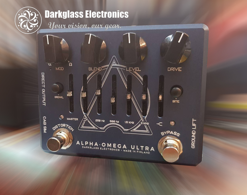 Darkglass Alpha·Omega Ultra 貝斯 破音前級 效果器