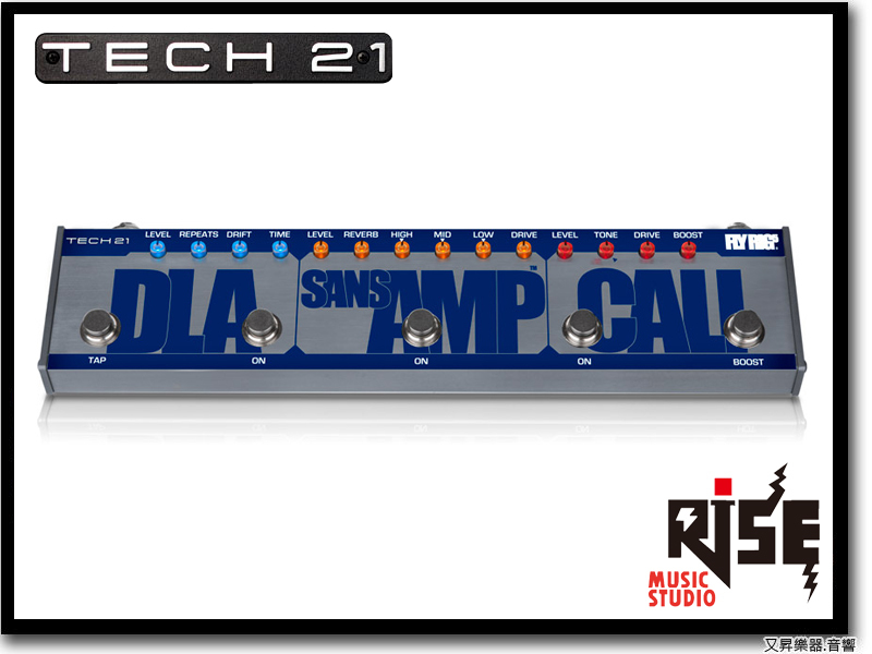 Tech 21 CALI FLY RIG 5 電吉他 破音 單顆效果器