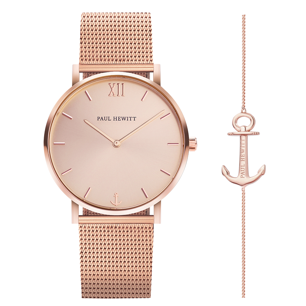 【預購】Paul Hewitt | Sailor Line 禮盒組/玫瑰金