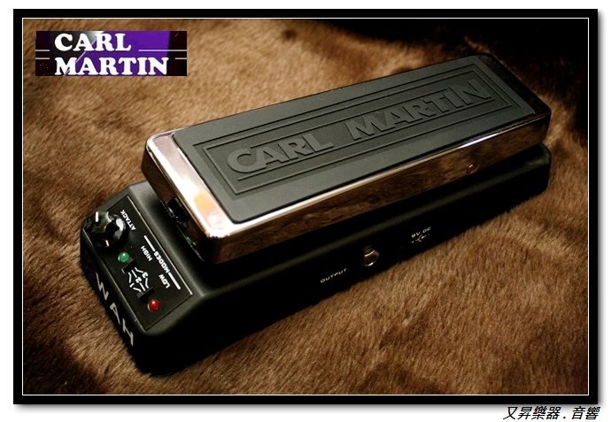 Carl Martin 2 Wah 電吉他 & 電貝斯 娃娃踏板效果器