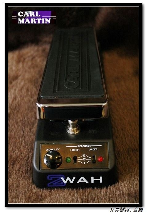Carl Martin 2 Wah 電吉他 & 電貝斯 娃娃踏板效果器