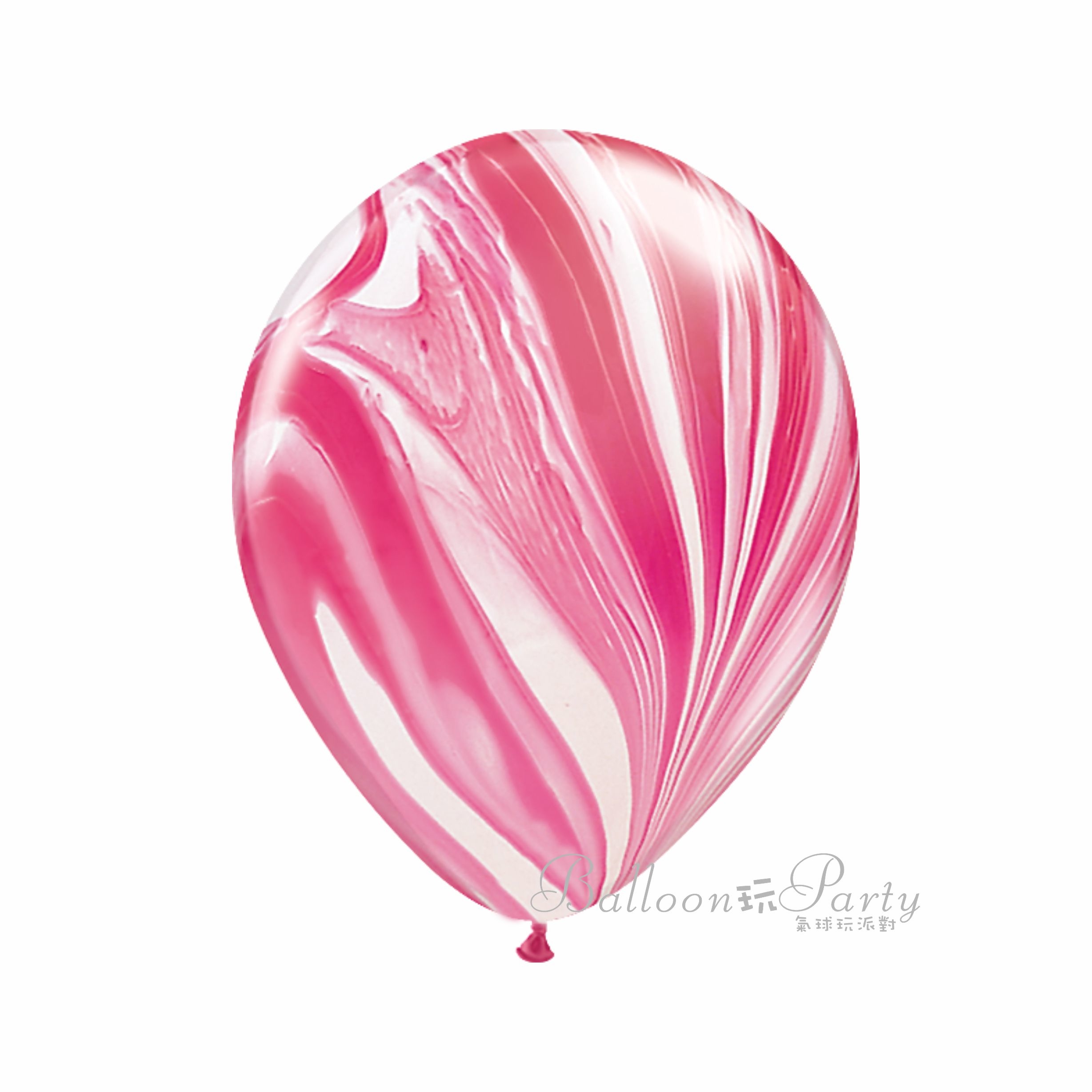 [乳膠球]12吋琥珀/大理石紋球