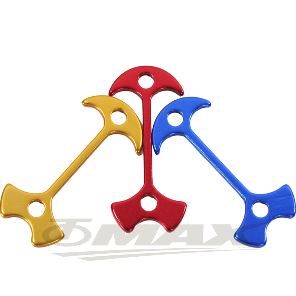 omax鋁合金魚骨地釘-加長版-20入(顏色隨機) 促銷下殺-OMAX歐妹思購物網