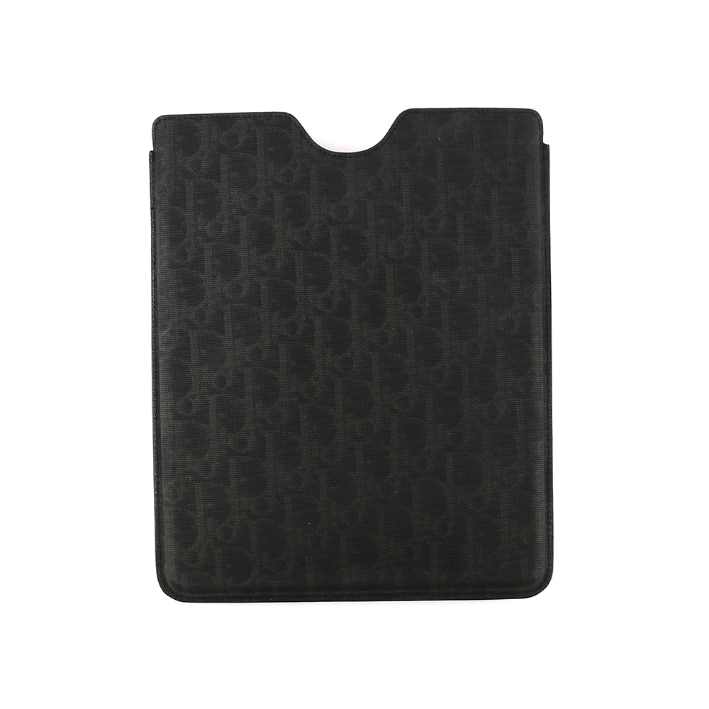 【CHRISTIAN DIOR】LOGO款防刮牛皮素面IPad套