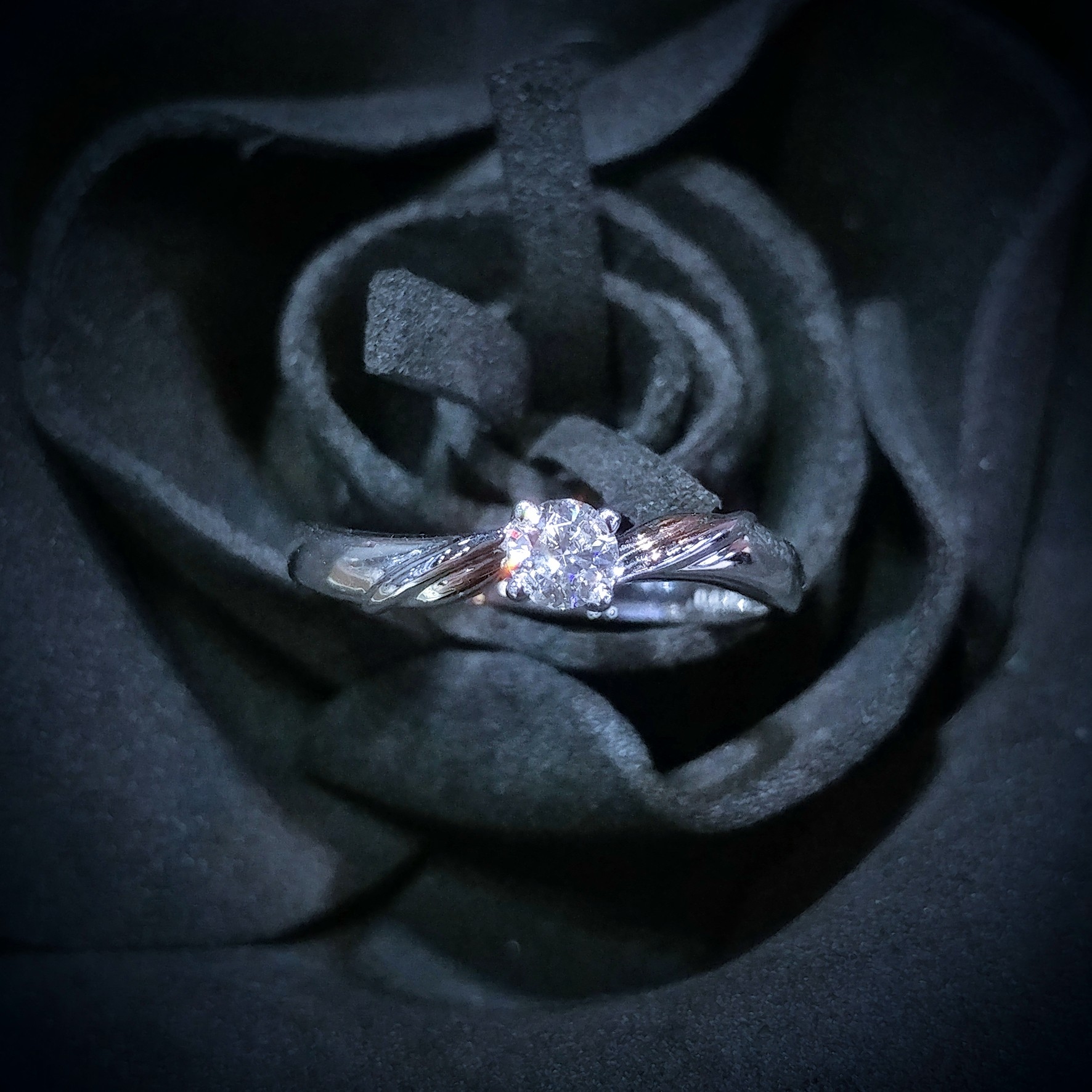 18K White Gold 0.15ct Diamond Ring