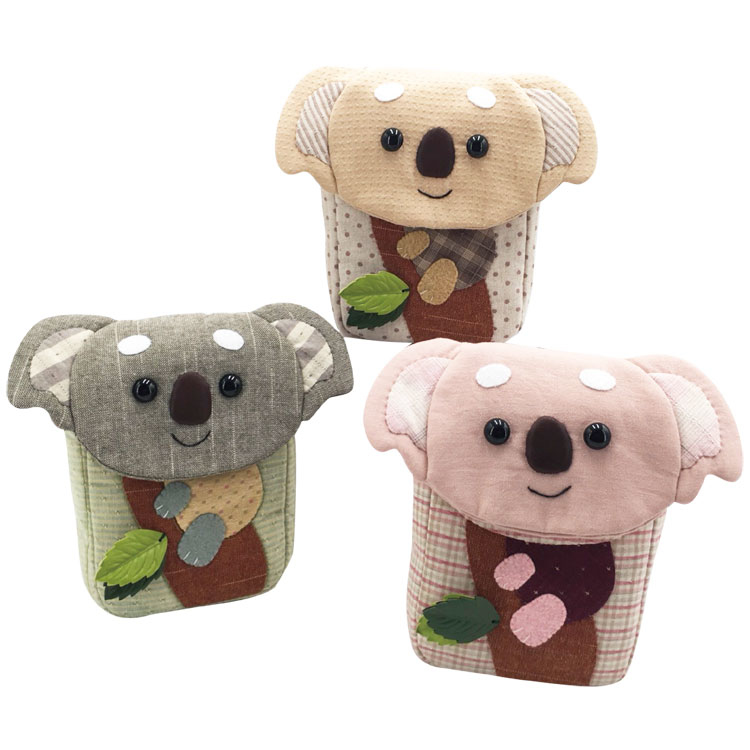 樂樂無尾熊斜背包-材料包(共3色)