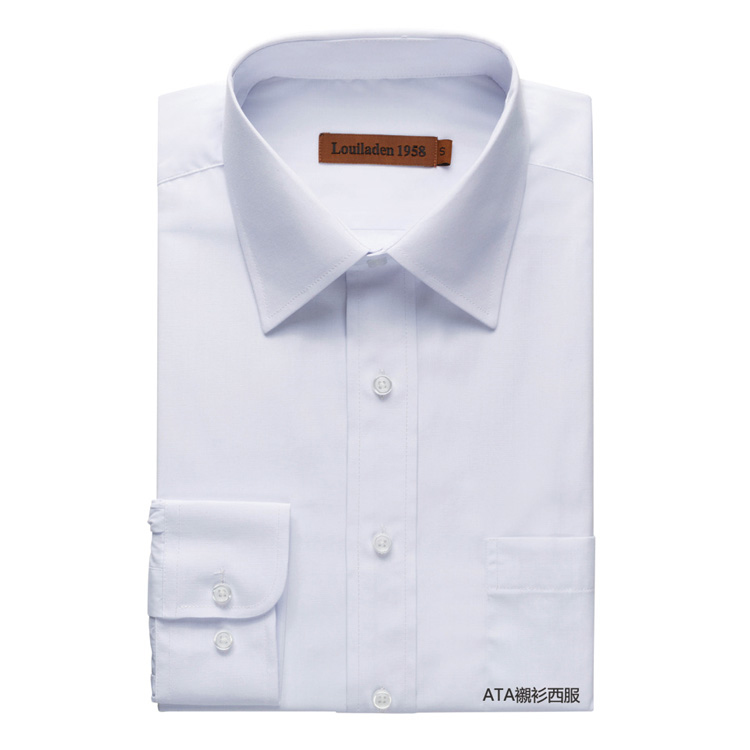 韓版防皺 白色素面