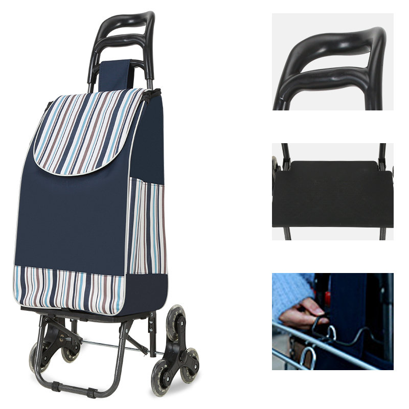 超輕量摺疊越野爬梯手推車