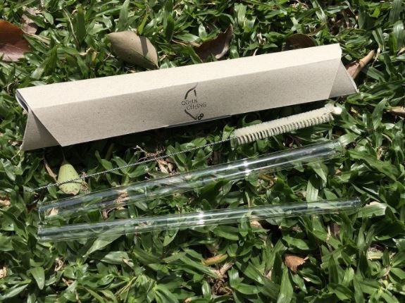 台灣QC 耐熱玻璃吸管-(細)C直(粗)Q直組