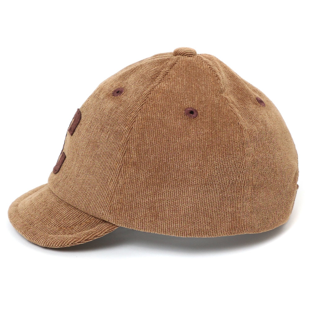 復古簡約 透氣質輕棒球帽 - 深褐