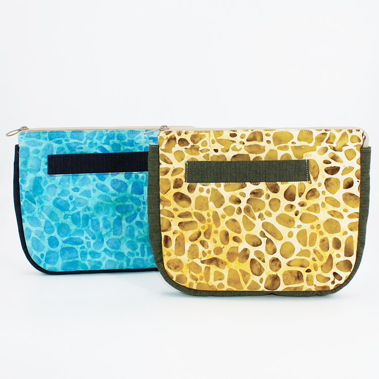 箱型口袋化妝包(蠟染版)(材料包) /個