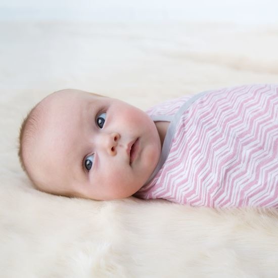 Cheeky Chompers 多功能三角棉紗巾-粉紅波波